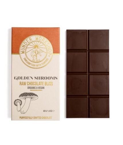 Golden Shrooms Raw Chocolate Bliss in vendita online in Italia
