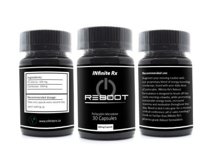 Capsule di microdose di psilocibina INfinite Rx Reboot in vendita online in Italia
