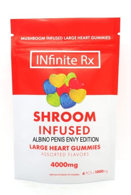 Caramelle gommose INfinite Rx con infuso di funghi Albino Penis Envy in vendita online in Italia