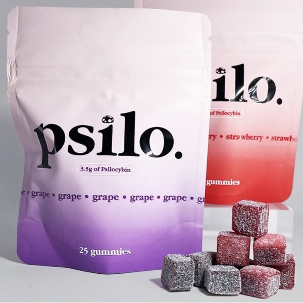 Psilo-–-Psilocybin-Mushroom-Gummy-Cubes-600x601 Caramelle gommose alla psilocibina Psilo in vendita online in Italia