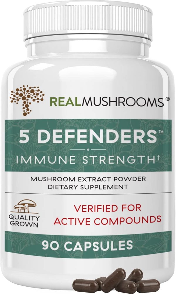Real-Mushroom-5-Defenders-Capsules-600x999 Capsule Real Mushroom 5 Defenders in vendita online in Italia