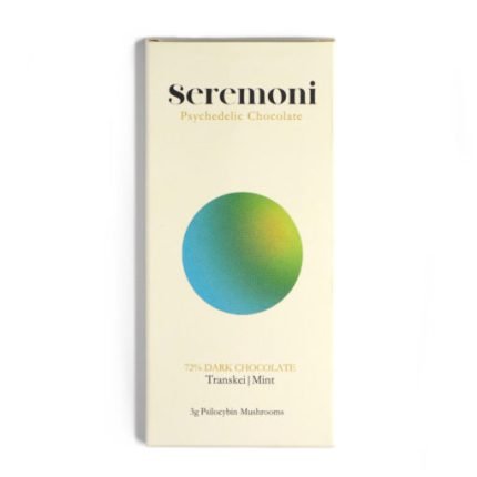 Tavoletta di cioccolato psichedelico Ceremonial (3000 mg) venduta in Italia